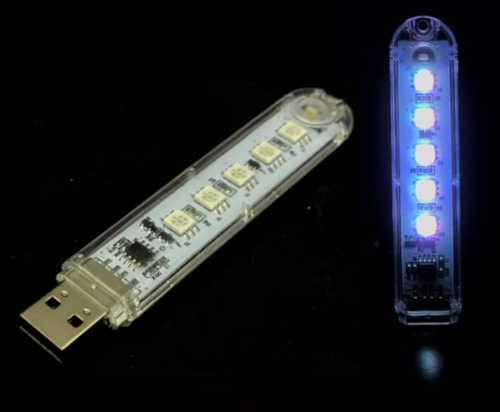USB LED light (RGB 3 Coulor)